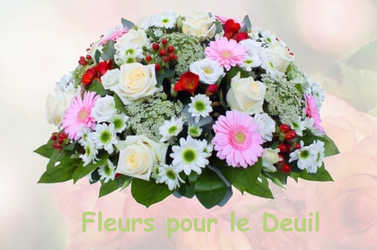 fleurs deuil BEAUVILLE